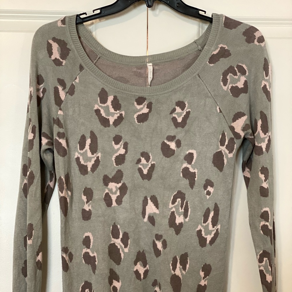 Willow and Clay Leopard Sweater